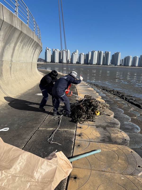 인천해수청, 올해 마지막 「인천해역 연안정화의 날」 행사 실시