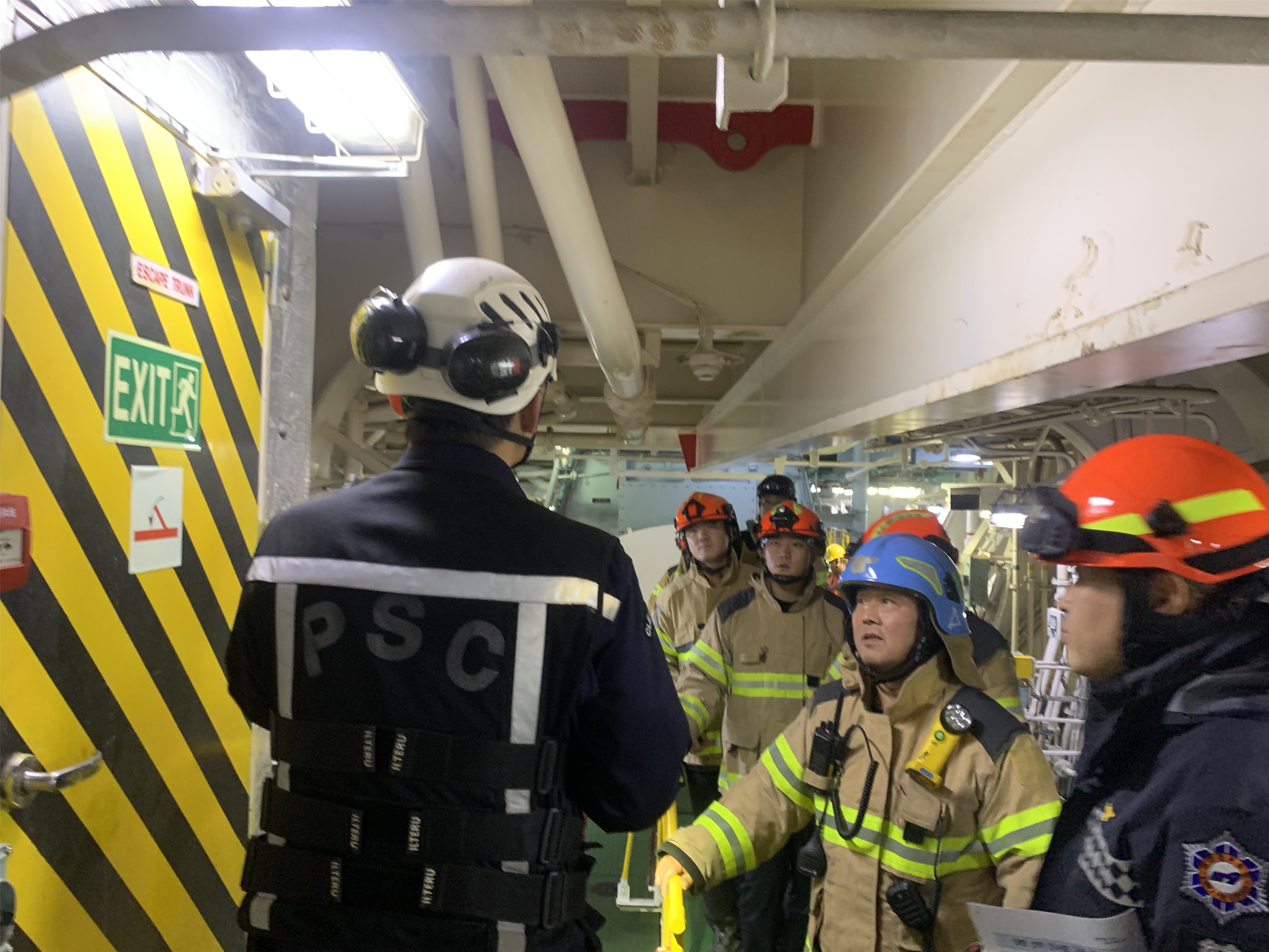인천해수청, 인천소방본부 합동 선박화재 대응능력 강화