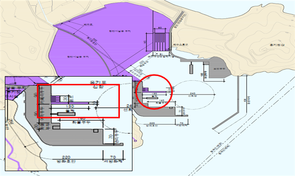 백령도 용기포항 카페리선 전용부두 준공