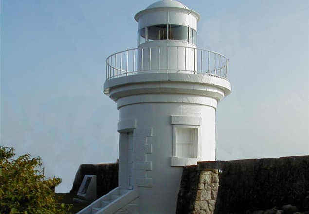 팔미도등대 구등탑 전경
